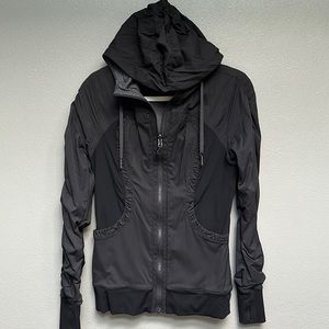 Lulu Lemon reversible jacket with hood.